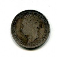 Portogallo, Luiz I (1861-1889): 200 reis 1871 (KM#512)