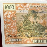 Nuove Ebridi: 1000 franchi 1979 (Pick#20c)