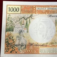 Nuove Ebridi: 1000 franchi 1979 (Pick#20c)