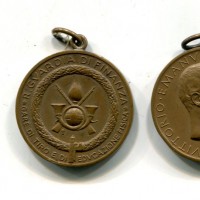 Medaglia, Vittorio Emanuele III "Guardia di Finanza-Gare di Tiro ed Educazione Fisica" anni '30