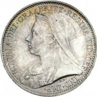 Gran Bretagna, Vittoria (1837-1901): maundy set 1900 (Spink#3943), delicata patina