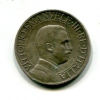 Vittorio Emanuele III (1900-1943): 1 lira 1910 "Quadriga Veloce" (Gigante#134)
