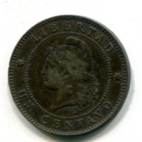 Argentina: 1 centavo 1892 (KM#32)