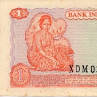 Indonesia: 1 Rupia 1968 (Pick#102a