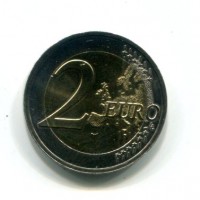 Lettonia 2015: 2 euro commemorativo "Cicogna Nera"

