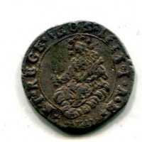 Genova, Dogi Biennali III fase (1637-1797): 1/17 scudo 1653-IAB (MIR#302/1)
