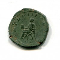 Gordiano III (238-244 d.C.): denario "PM TR P III COS PP" (RIC#34)