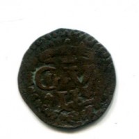 Urbino, Guidobaldo II (1538-1574): quattrino (Cavicchi#133)
