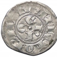 Ferrara, Nicolò II d'Este (1361-1388): marchesino (MIR#218; CNI1/6), grammi 1.09