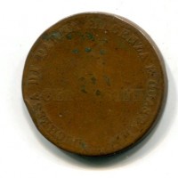 Parma, Maria Luigia (1815-1847): 5 centesimi 1830 (Gigante#16)