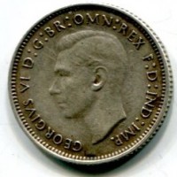 Australia, Giorgio VI (1936-1952): 6 pence 1942 (KM#38)
