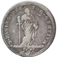 Clemente XI (1700-1721): giulio A-XV (Muntoni#113; CNI#197), grammi 2.92