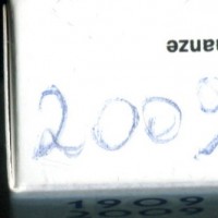 Italia 2009: 10 euro "100° anniversario della fondazione del movimento futurista", nella confezione originale, data scritta a penna sulla scatola