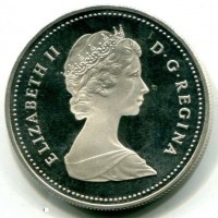 Canada, Elisabetta II (1952-2022): 1 dollaro 1983 "Edmonton" (KM#138)
