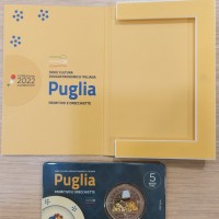 Italia 2022: 5 euro "Puglia- primitivo e orecchiette"