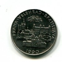 Giovanni Paolo II (1978-2005): medaglia 1990 "Praha-Velehrad-Bratislava"
