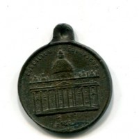 Pio IX (1846-1878): medaglia 1869, gr. 2,13, diametro 19mm