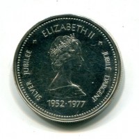 Canada, Elisabetta II (1952-2022): 1 dollaro 1977 (KM#118)