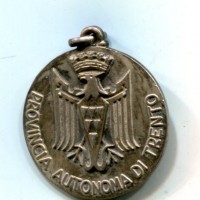 Trento 1961: medaglia "V° Concorso Europeo Viabilità Invernale", diametro 28mm, gr.10,1
