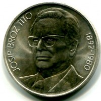 Yugoslavia, Repubblica (dal 1946): 1000 dinara 1980 "Tito" (KM#78)