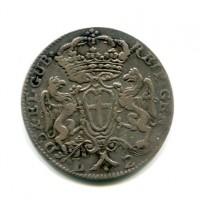 Genova, Dogi Biennali III fase (1637-1797): 2 scudi 1676-ILC (CNI,III#5)
