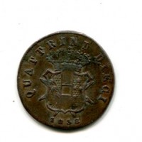 Firenze, Leopoldo II (1824-1859): 10 quattrini 1858 (Gigante#67)
