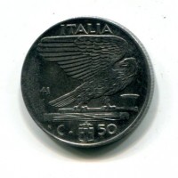 Vittorio Emanuele III (1900-1943): 50 cent. 1941 "Impero", data incompleta