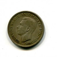 Australia, Giorgio VI (1936-1952): 1 fiorino 1947 (KM#40a)

