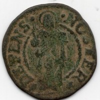 Venezia, Giovanni II Corner (1709-1722): soldo da 12 bagattini (Paolucci#16)
