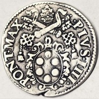 Ancona, Pio IV (1559-1565): testone (Berman#1071)