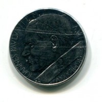 Vaticano, Giovanni Paolo II (1978-2005): 50 lire 1985-VII
