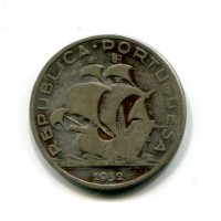 Portogallo, Repubblica (dal 1910): 5 escudos 1932 (KM#581)