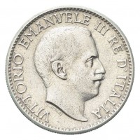 Somalia Italiana, Vittorio Emanuele III (1909-1925): 1/4 rupia 1913 (Gigante#15)