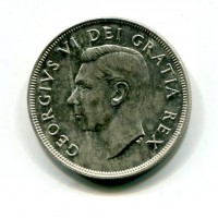 Canada, Giorgio VI (1936-1952): 1 dollaro 1949 (KM#47)