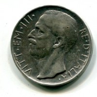 Vittorio Emanuele III (1900-1943): 10 lire 1929** "Biga" (Gigante#58a), colpetto
