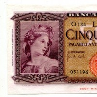 Repubblica: 500 lire 23/03/1961 "Italia" (GiganteBI#39B)
