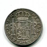 Messico, Carlo IV (1788-1808): 8 reales 1789-FM-M° (KM#107)