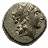 Regno Seleucide, Tryphon (142-138 a.C.): bronzo (SC#2039-40), grammi 4.8, mm 17.2