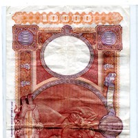 Repubblica: 10.000 lire 24/03/1962: "Regine del Mare" (Gigante,BI#73T), scritta
