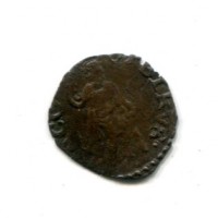 Ancona, Gregorio XIII (1572-1585): quattrino (Muntoni#333)