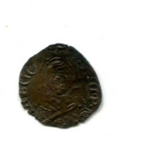 Ancona, Gregorio XIII (1572-1585): quattrino (Muntoni#333)