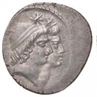 Cordia, Mn. Cordius Rufus (46 a.C.): denario (Crawford#463/1b; Babelon#1), grammi 4,12. bel metallo lucente