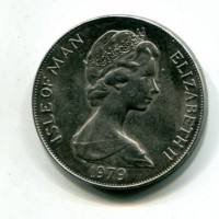 Isola di Man, Elisabetta II (1952-2022): 1 corona 1979 "Millennium of Tynwald" (KM#48)
