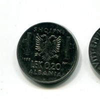 Albania, Vittorio Emanuele III (1939-1943): 0,20 lek 1939 (Gigante#12a), magnetico