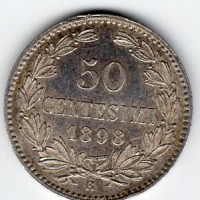 San Marino: 50 cent 1898 (Gigante#29)
