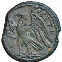 Bruttium, Brettii (289-287 a.C.): bronzo (SngCop#1675), grammi 7.17, mm 22