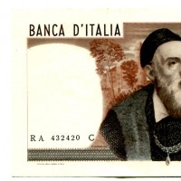 Repubblica: 20.000 lire 21/02/1975 "Tiziano" (Gigante,BI#77A), forellini
