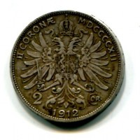 Austria, Francesco Giuseppe (1848-1916): 2 corone 1912 (KM#2821)
