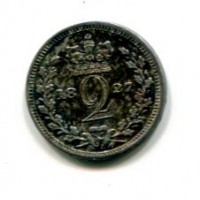Gran Bretagna, Giorgio IV (1820-1830): 2 pence 1827 (Spink#3820)