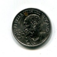 Vaticano, Pio XII (1939-1958): 20 centesimi 1939-I (Gigante#211)